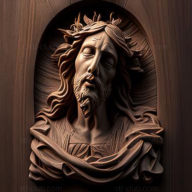 3D model st jesus (STL)